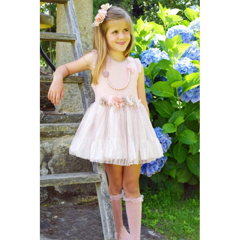 GIRL PINK DRESS GLAMUR LOLITTOS