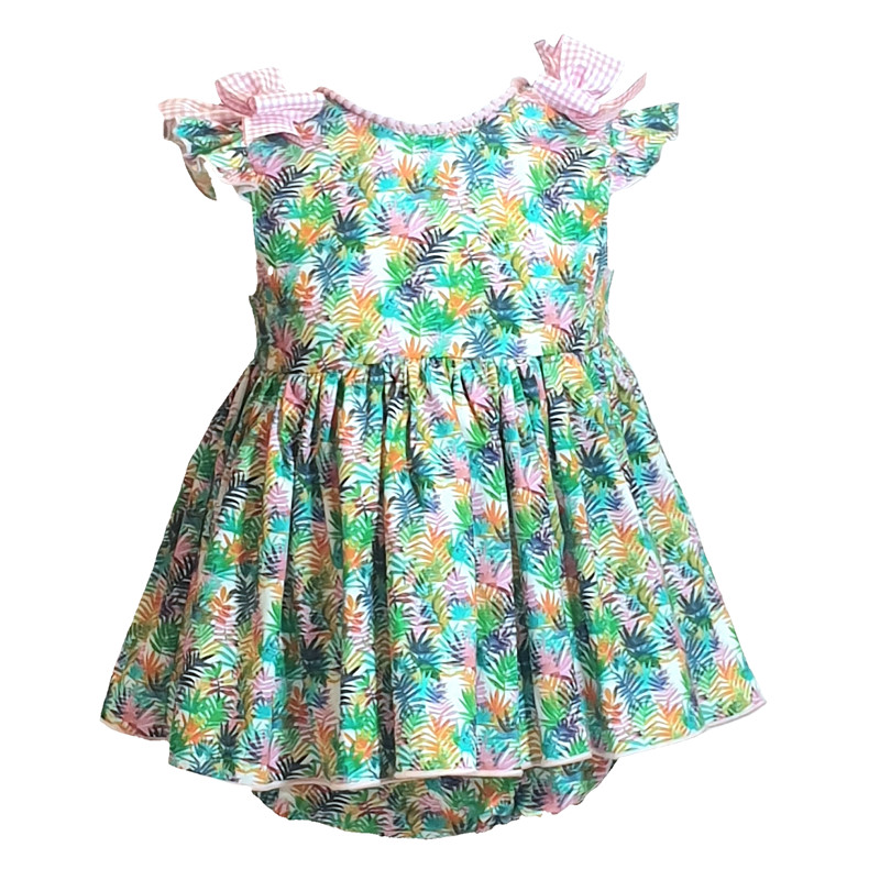 GIRL DRESS WITH KNICKERS LOLITTOS PALMERA