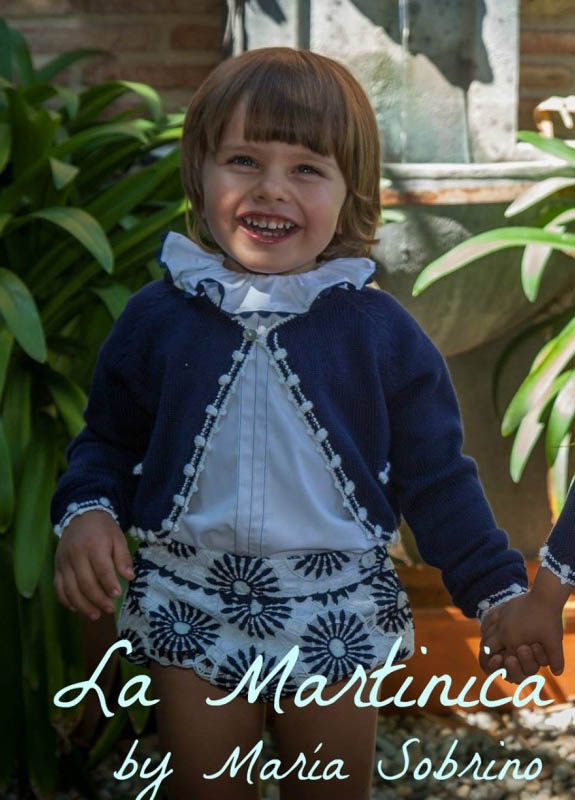 Chaqueta de niño La Martinica colección Brisa primavera/verano 2016