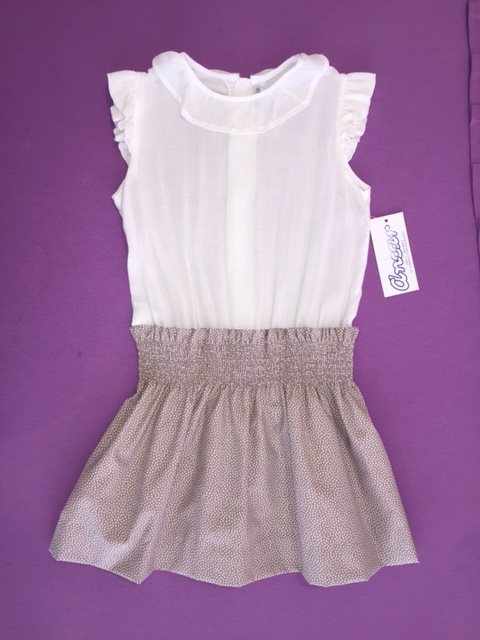 Vestido de niña marca Ancar colección primavera/verano 2016